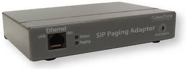 CyberData SIP PAGING ADAPTER VOIP 011233 11233 - Click Image to Close
