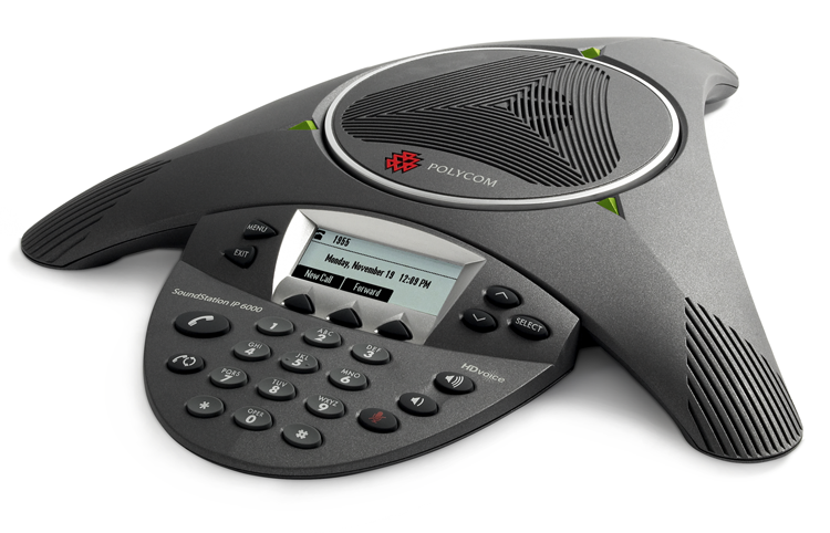 Polycom SoundStation IP 6000 Conference Phone 2200-15600-001 - Click Image to Close