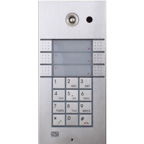 2N Helios IP VOIP Door Phone 6 Button + Keypad 9135160KE - Click Image to Close