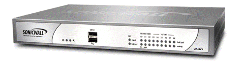 SonicWALL NSA 250M Firewall 250 Appliance 01-SSC-9747