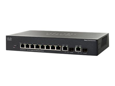 Cisco 300 series switch SG300-10MPP-K9 - Click Image to Close