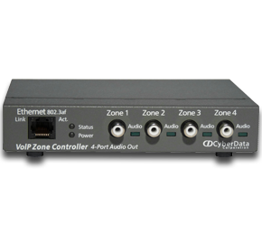 Cyberdata VoIP 4 Port Zone Controller (011171) 11171 - Click Image to Close