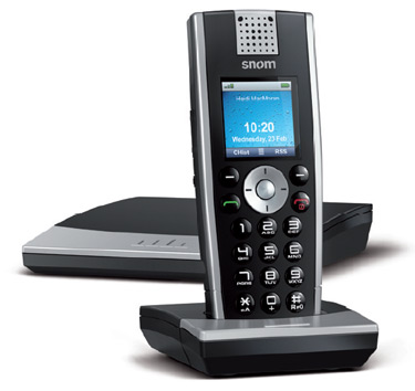 SNOM M9 VOIP DECT Phone base and One handset